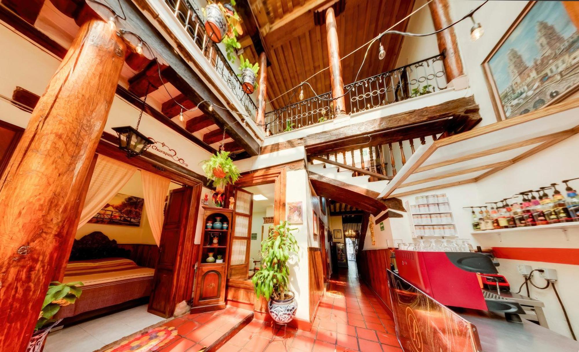 Hotel Casa Baez Пацкуаро Екстер'єр фото